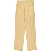 P Johnson Lemon Cotton Trousers
