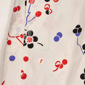 Sonia Rykiel Cream Floral Pinafore Dress