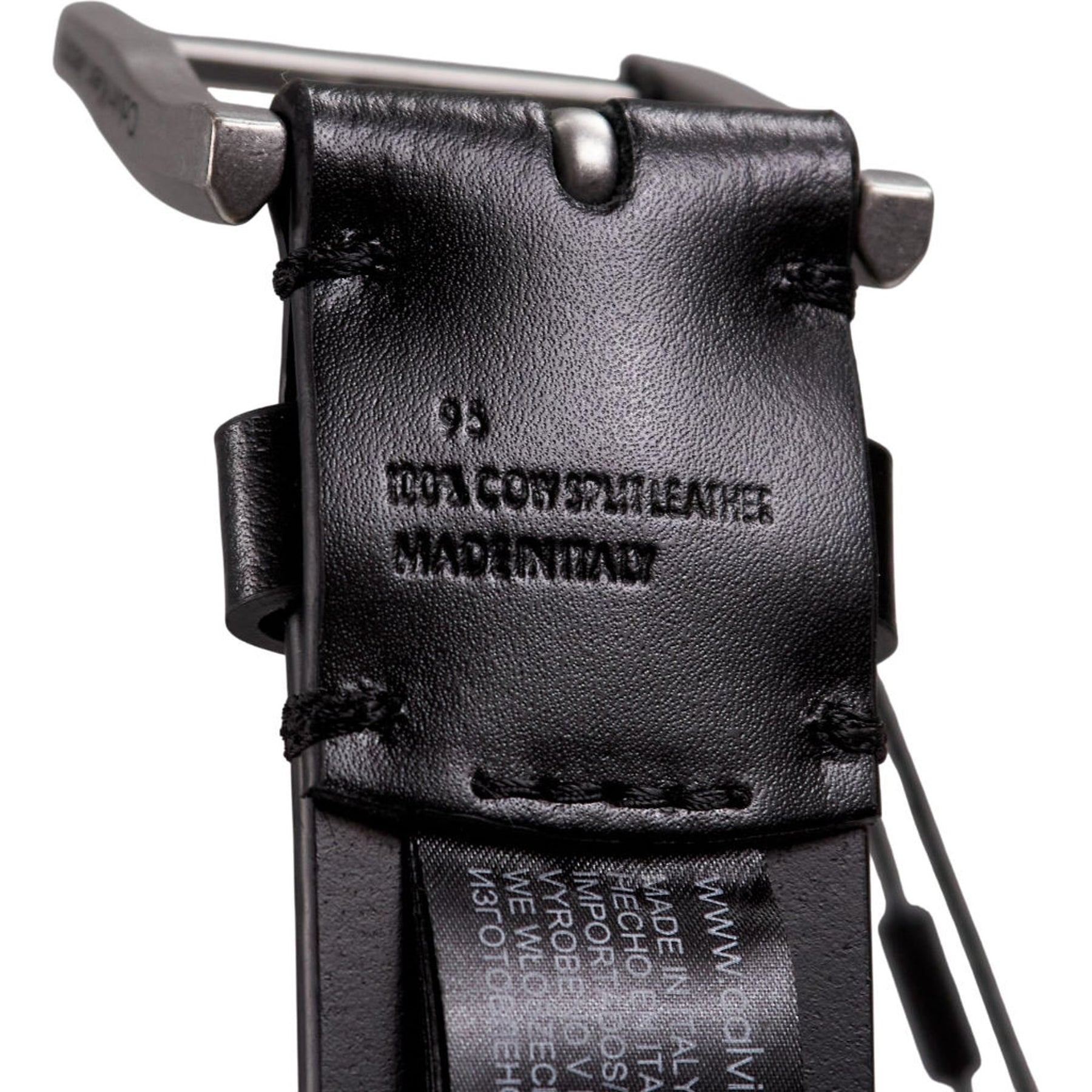 Calvin Klein Black Leather Belt