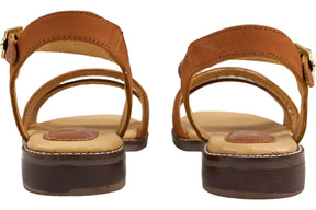 Vandal Tan Bonbon Sandals