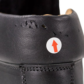 YMC Black Leather Hiking Boots