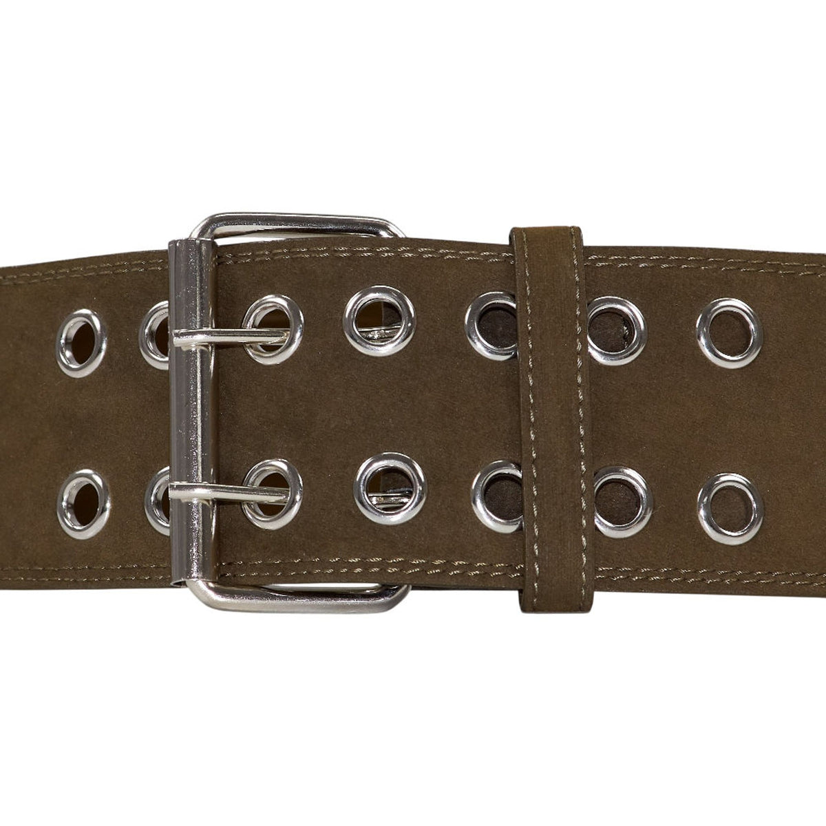 Pull & Bear Khaki Wide Belt