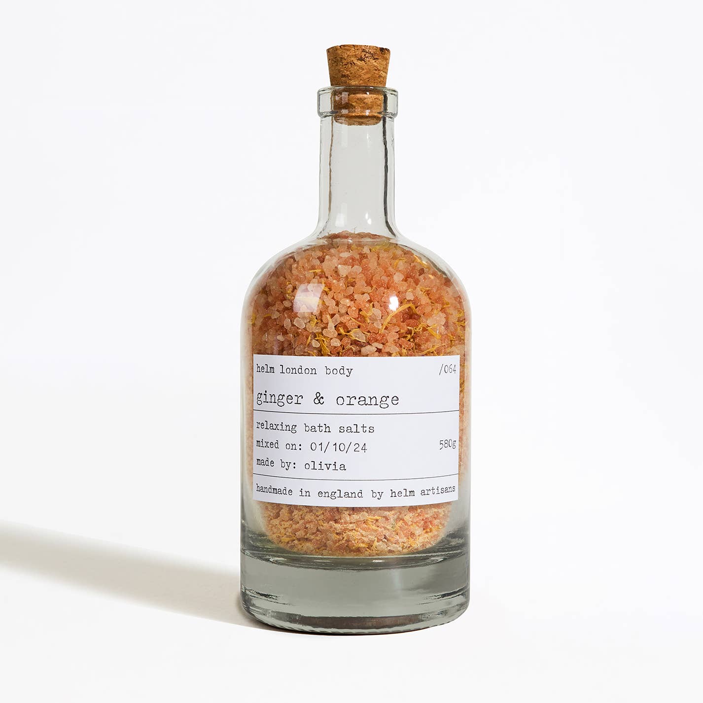 Ginger & Orange Bath Salts - 580g