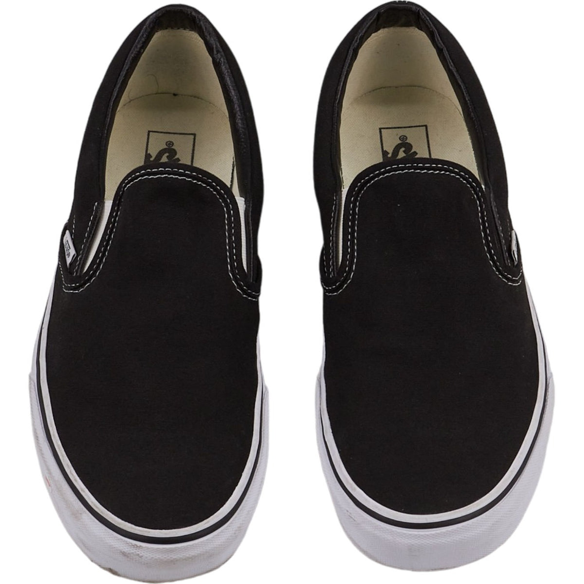 Vans Black Slip-On Trainers