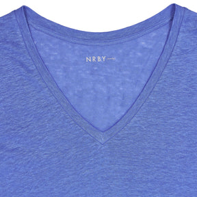 NRBY Blue V-Neck T-Shirt