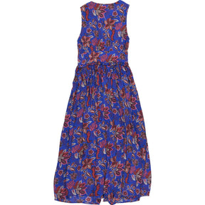Baukjen Blue Floral Midi Dress