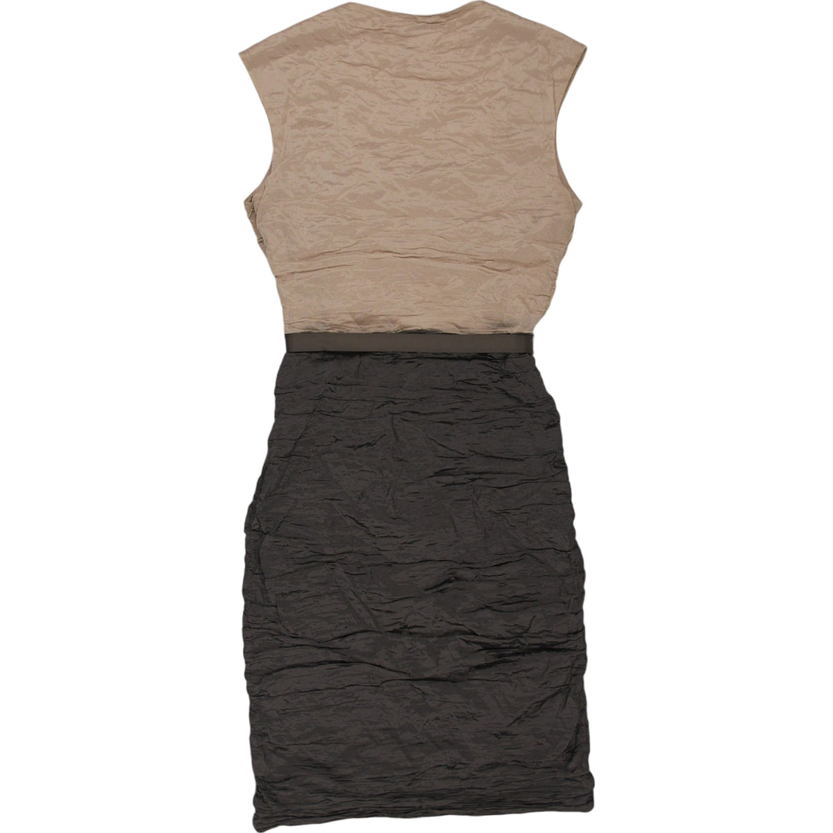 Phase Eight Beige Black Sleeveless Dress