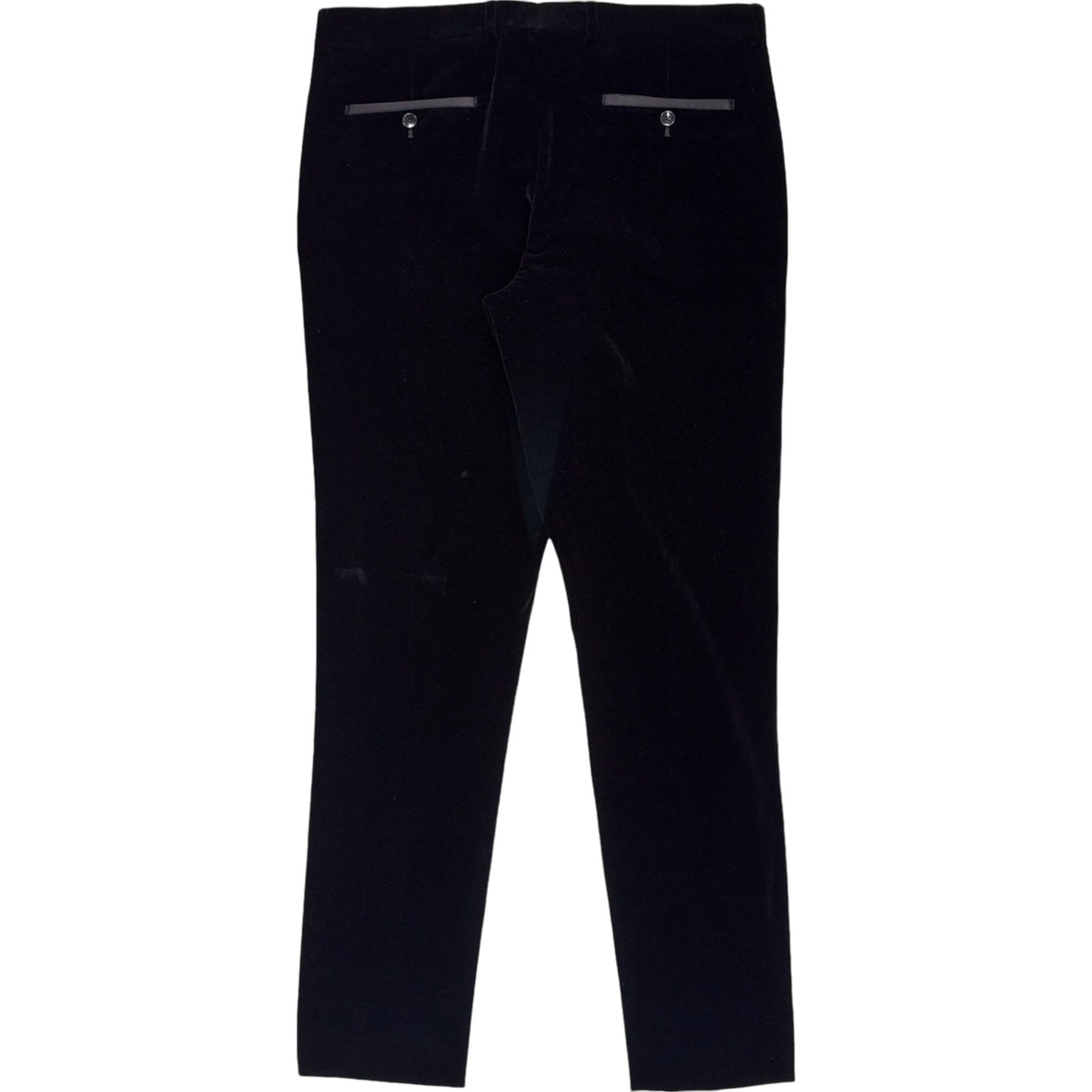 Moss Black Slim Fit Trousers