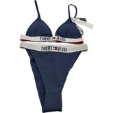 Tommy Jeans Navy Swimsuit Blue