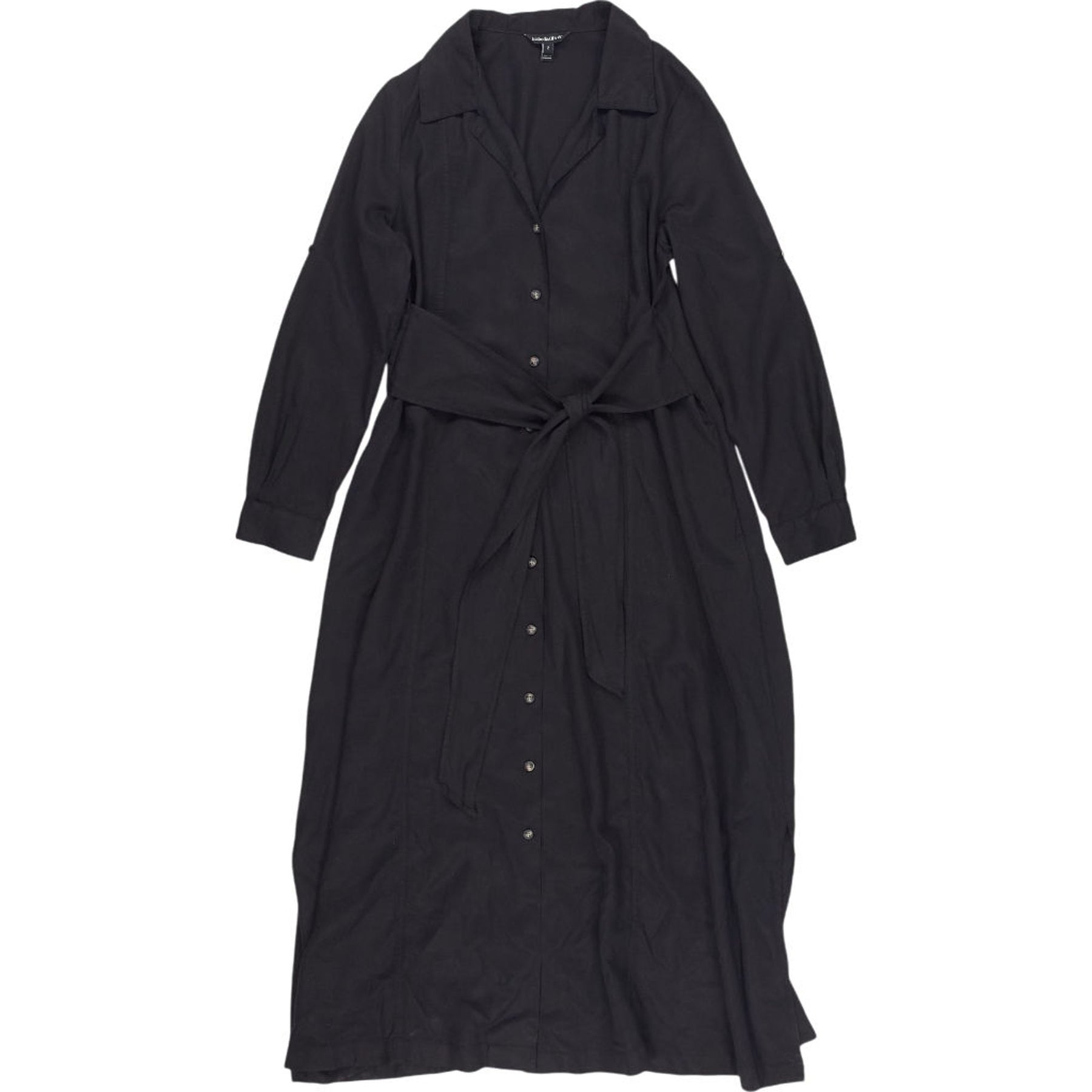 Isabella Oliver Black Long Shirt Dress