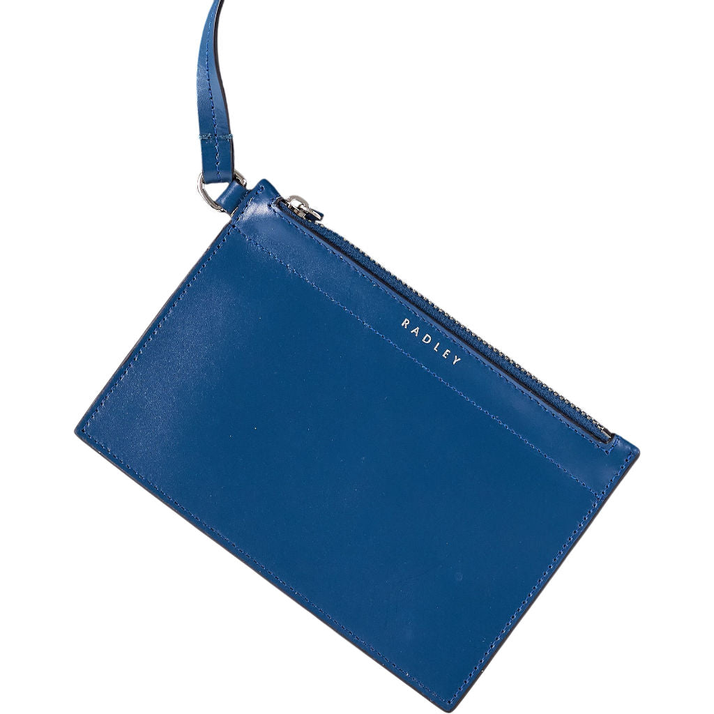 Radley Blue Leather Tote Bag