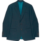 Moss Dark Teal Tailored Fit Jacket