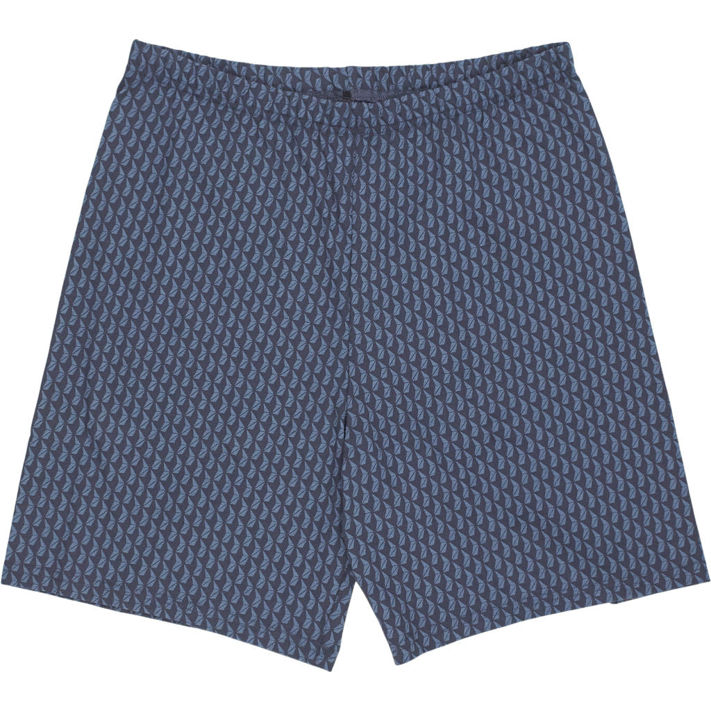 Schiesser Blue Patterned Pajama Set
