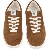 Tretorn Eton Brown Nylite Suede Trainers