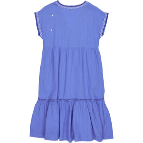 NRBY Blue Cotton Mini Dress