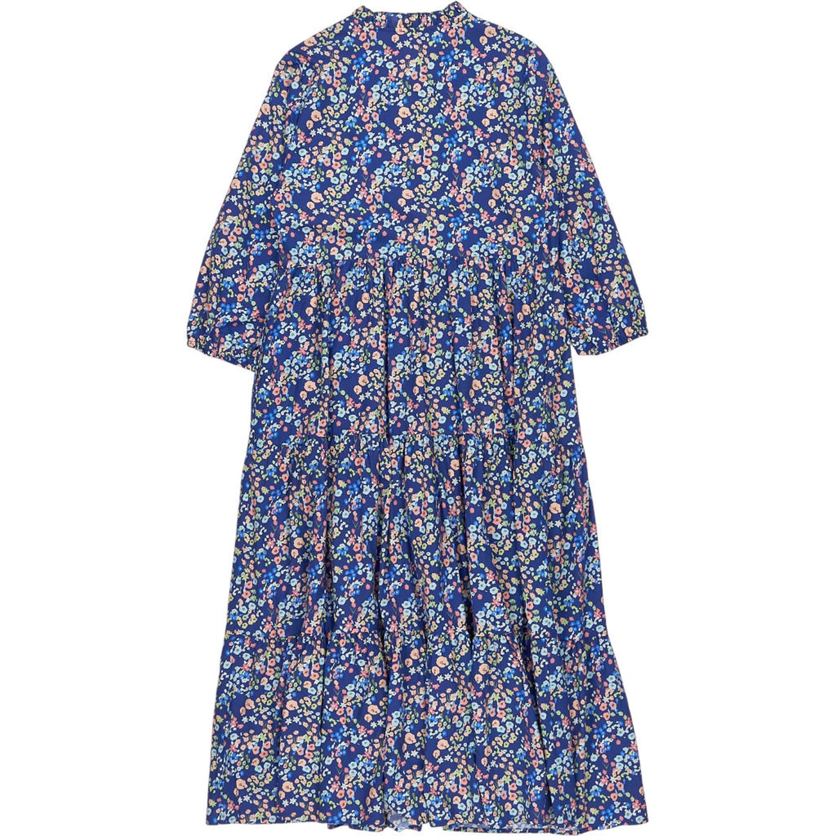 Strong Girls Club Blue Floral Midi Dress