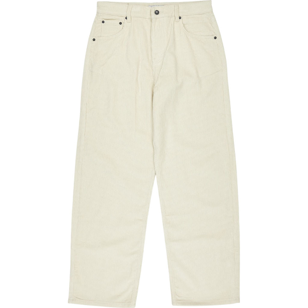 Motel White Corduroy Trousers