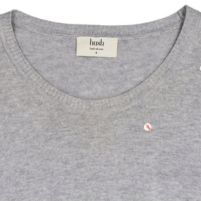 Hush Grey Pink Star Jumper