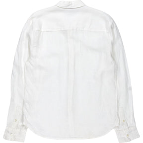 James Perse White Linen Shirt