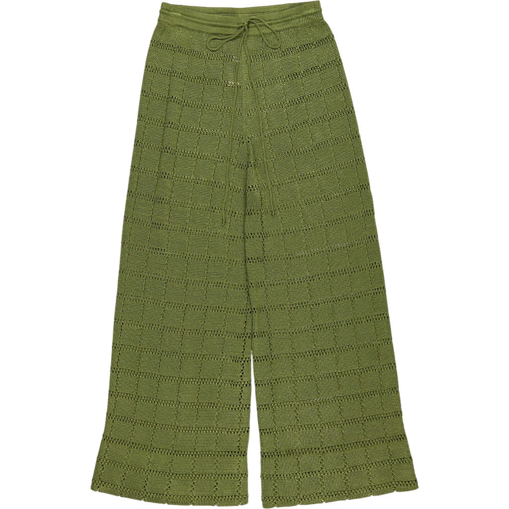 Calle Del Mar Green Knit Pants