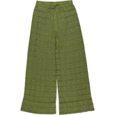 Calle Del Mar Green Knit Pants