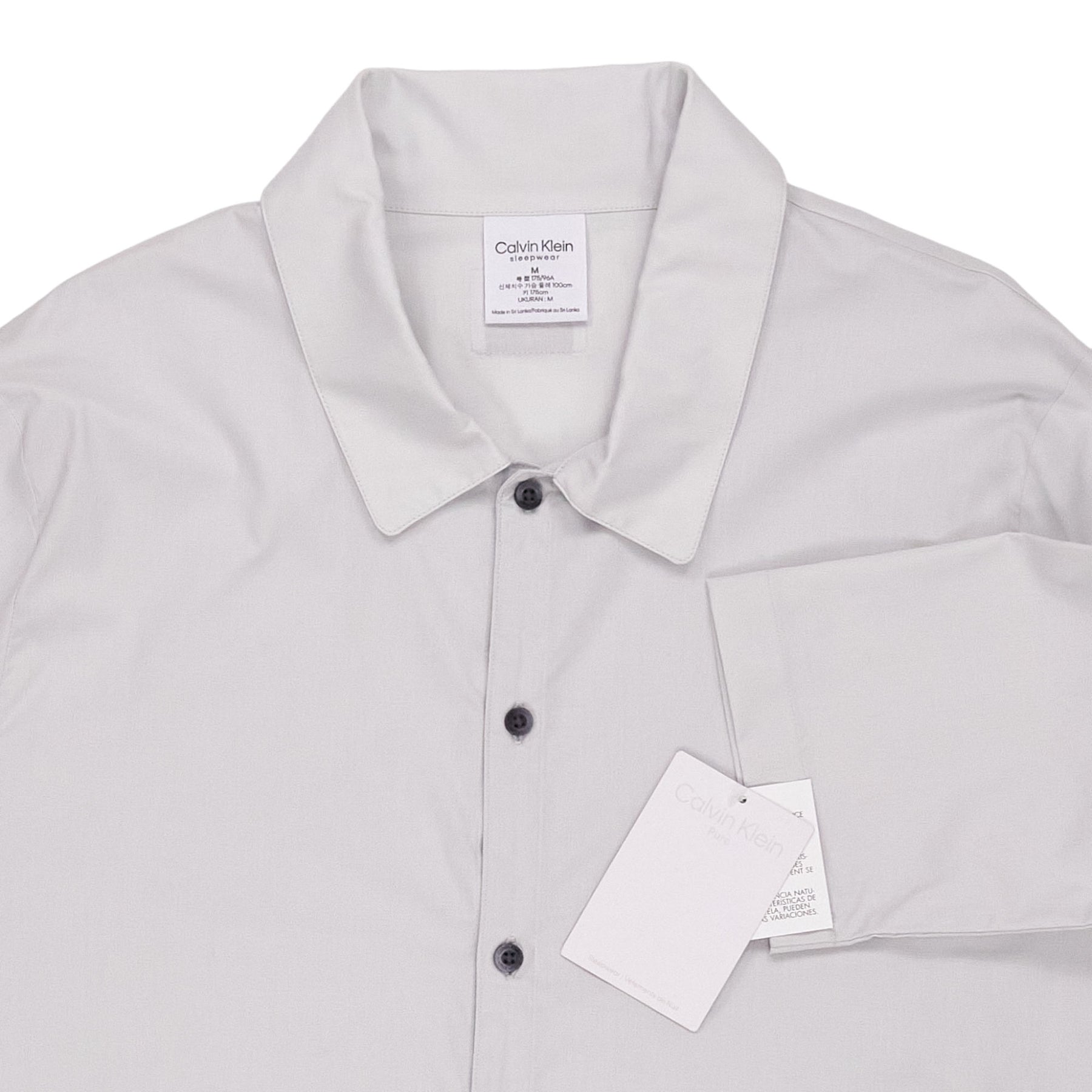 Calvin Klein Galaxy Grey L/S Button Down Shirt