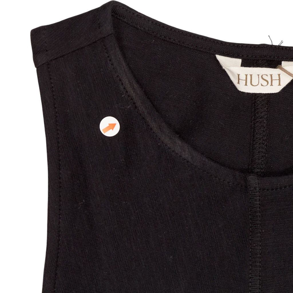 Hush Black Isla Sleeveless Maxi Dress