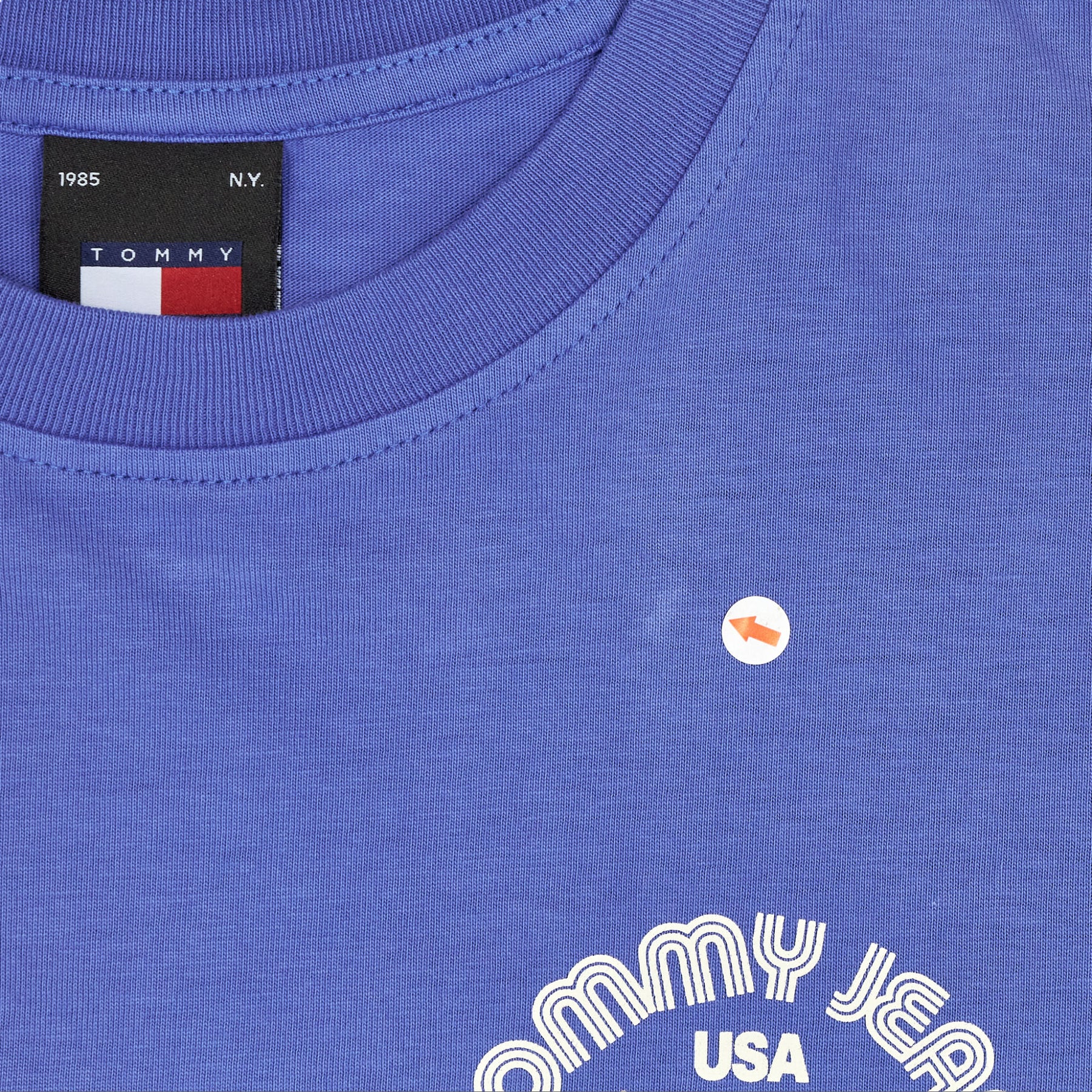 Tommy Jeans Purple Logo T-Shirt