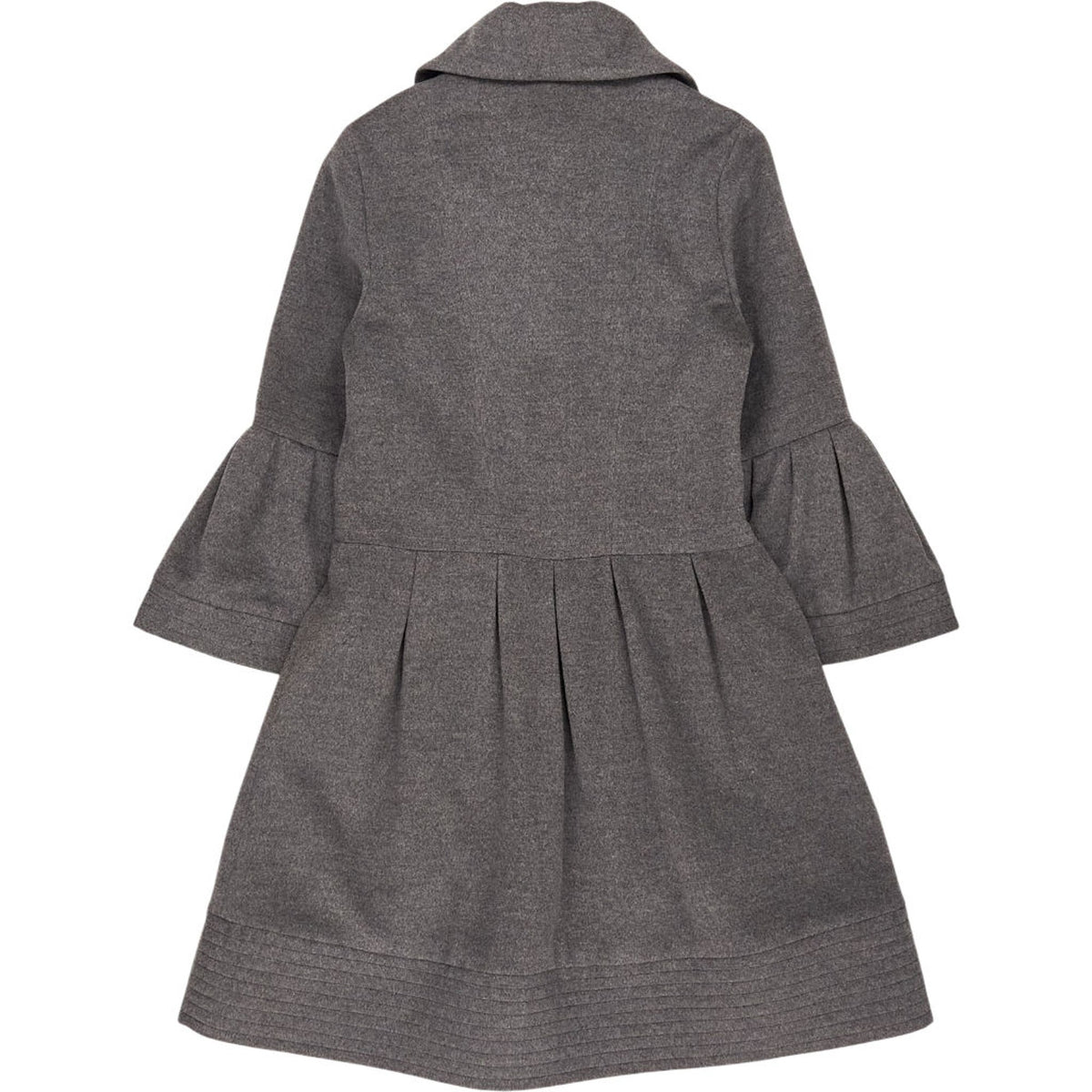 Diane von Furstenberg Grey Wool Blend Coat