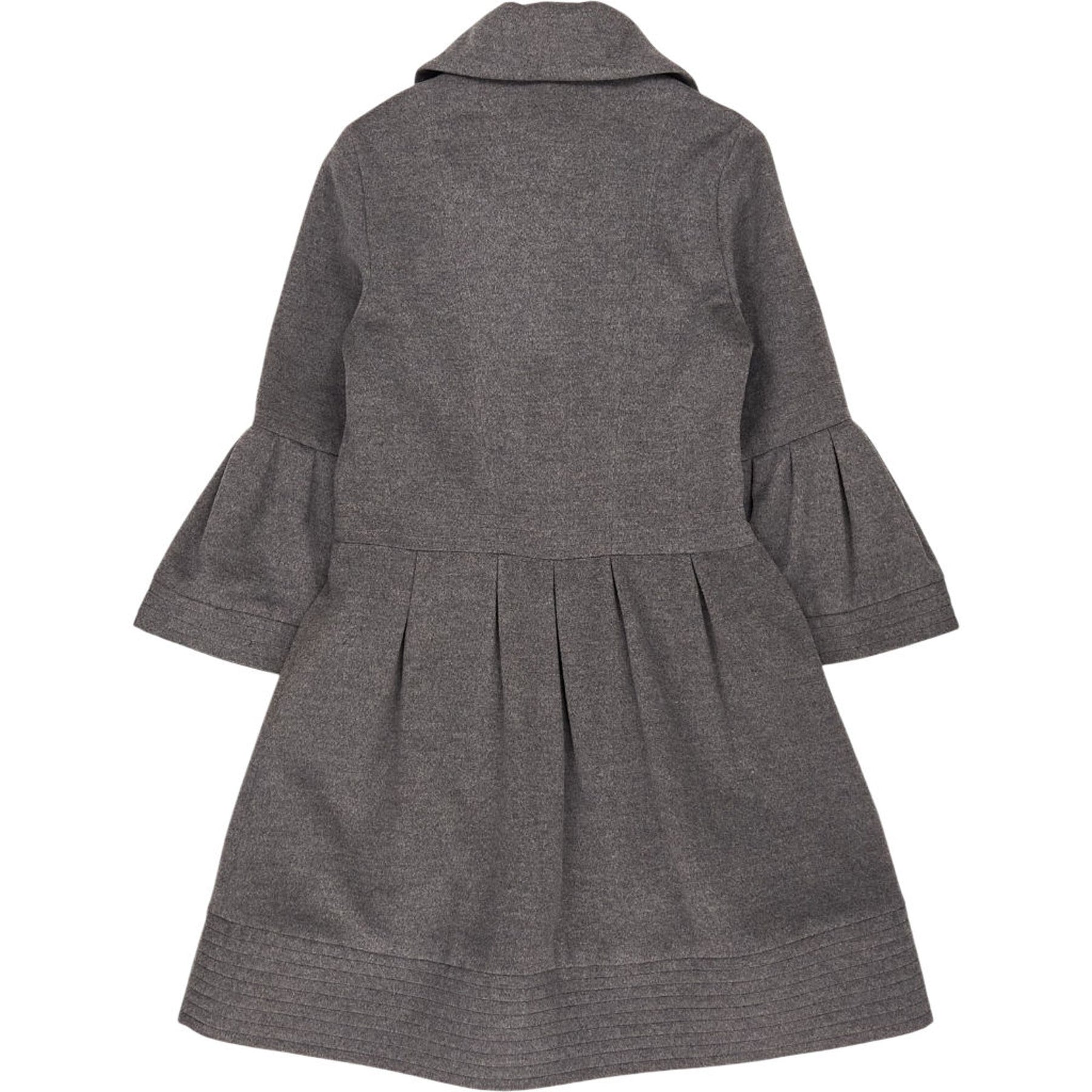 Diane von Furstenberg Grey Wool Blend Coat