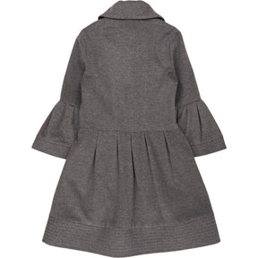 Diane von Furstenberg Grey Wool Blend Coat