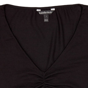 Isabella Oliver Black Maternity Maxi Dress