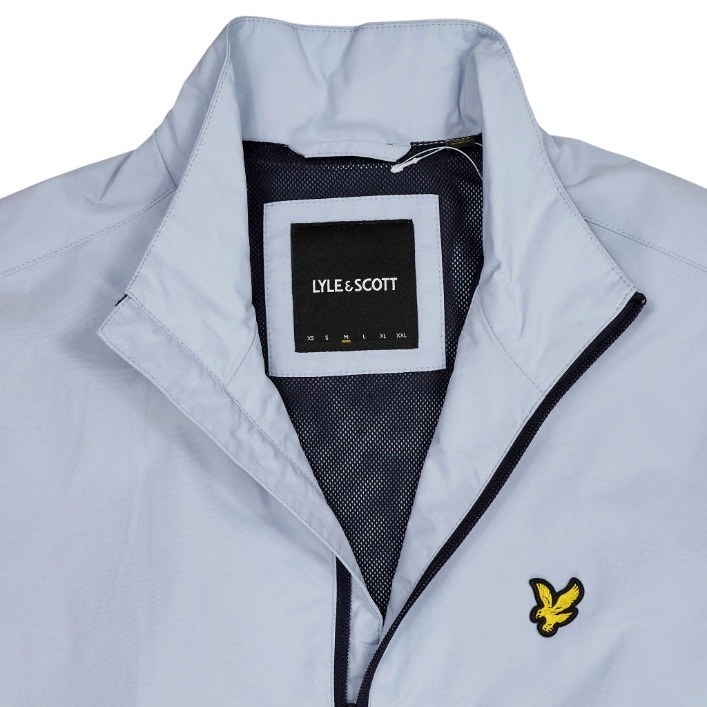 Lyle & Scott Blue Colour Block Shell Gilet