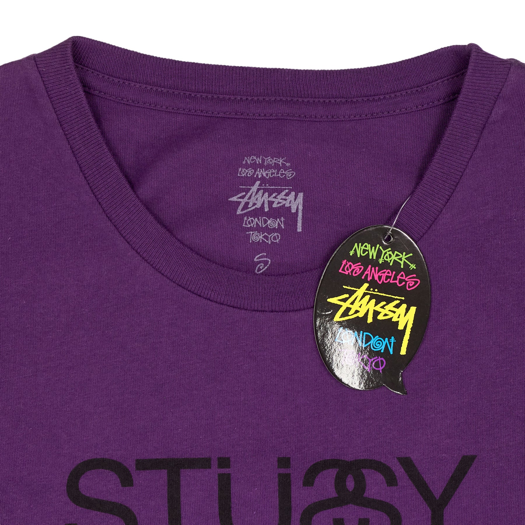 Stussy Purple Worldwide T-Shirt