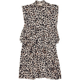 Damsel Leopard Print Frill Dress
