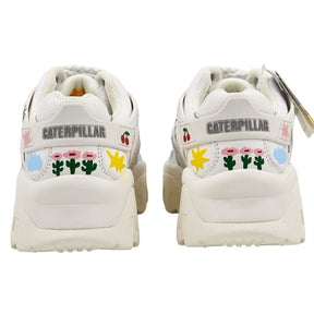 Caterpillar White Floral Sneakers