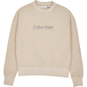 Calvin Klein Beige Logo Sweatshirt