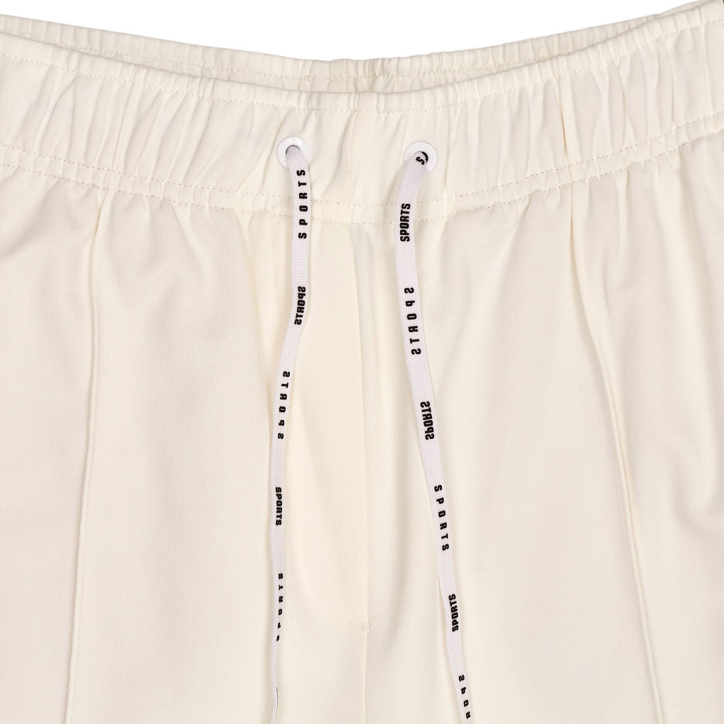 Marc Cain White Leopard Trim Joggers