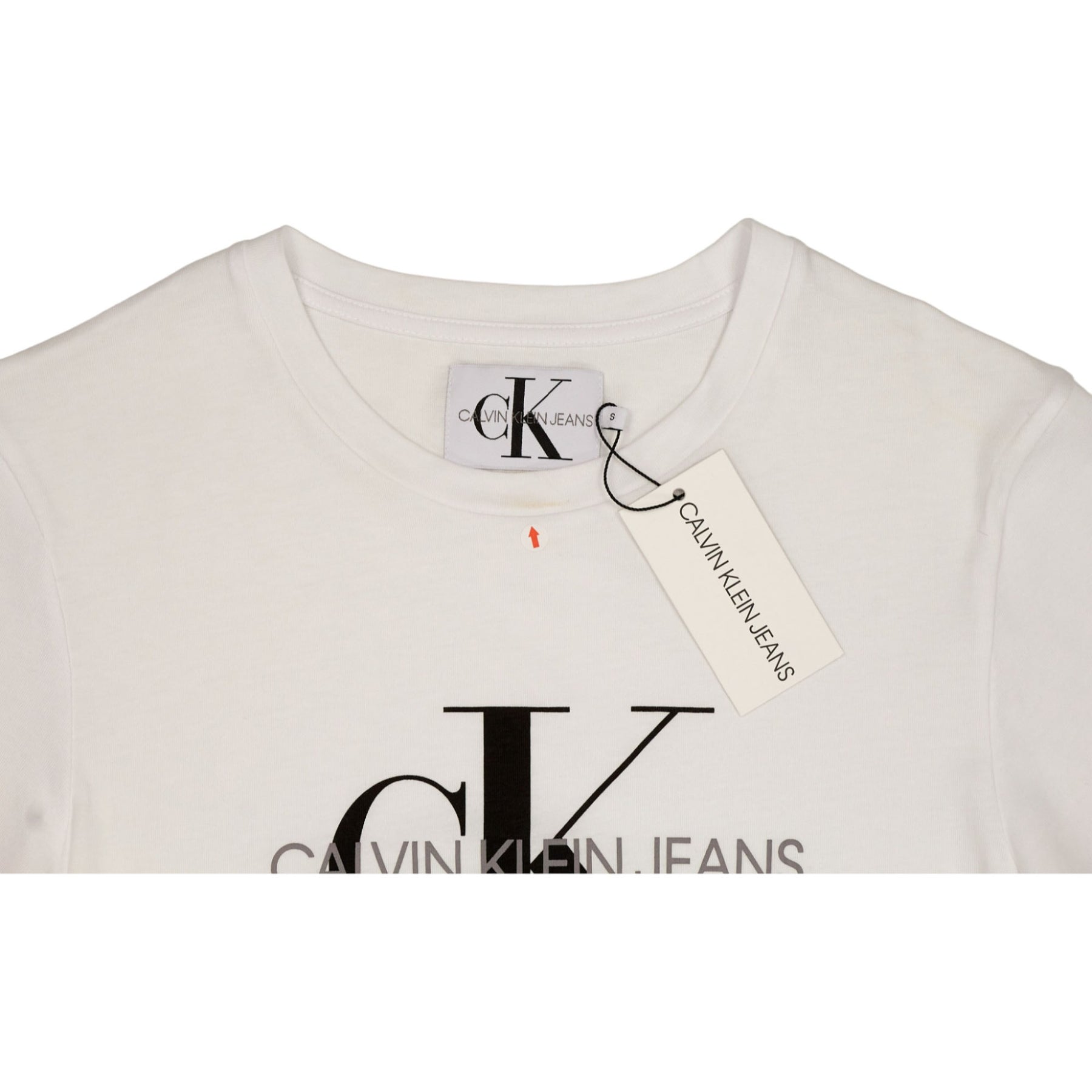 Calvin Klein White Logo T-Shirt