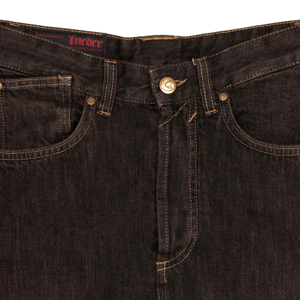 Pull & Bear Lueder Brown Denim Jeans