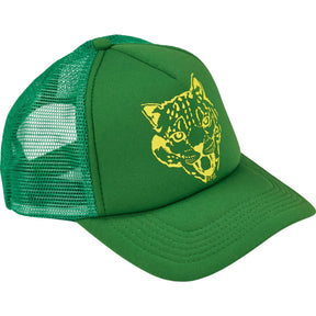 Billionaire Boys Club Green Leopard Trucker Cap O/S