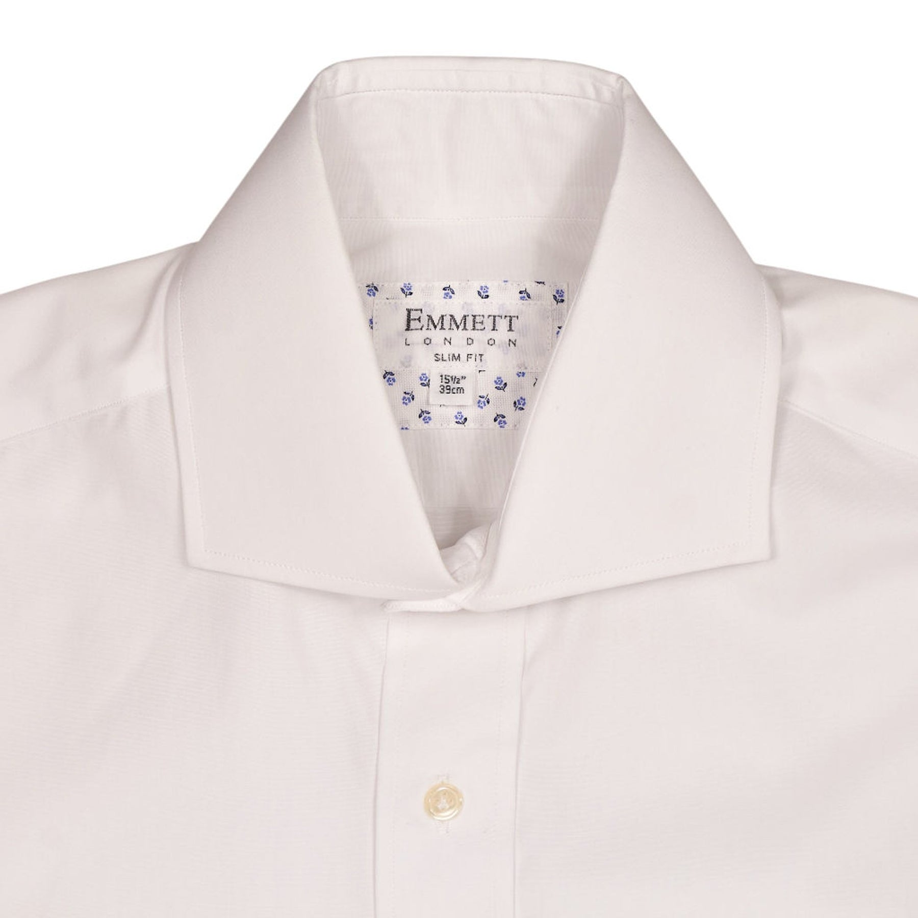 Emmett London White Slim Fit Shirt