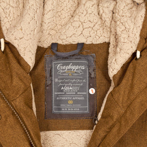 Craghoppers Brown Faux Fur Hooded Jacket