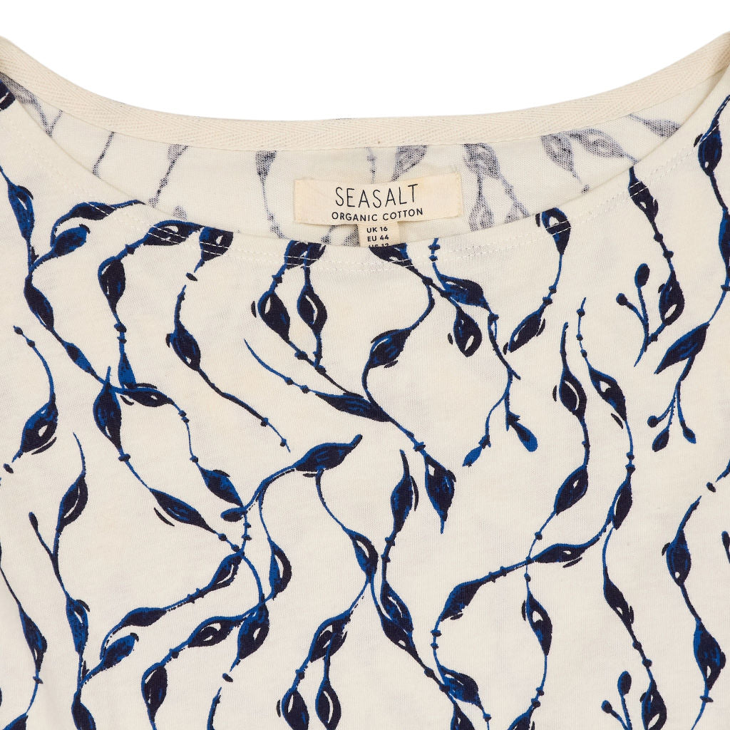 Seasalt Blue Organic Cotton Top