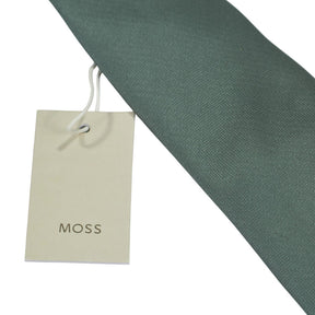 Moss Green Floral Pattern Silk Tie Bundle x 3