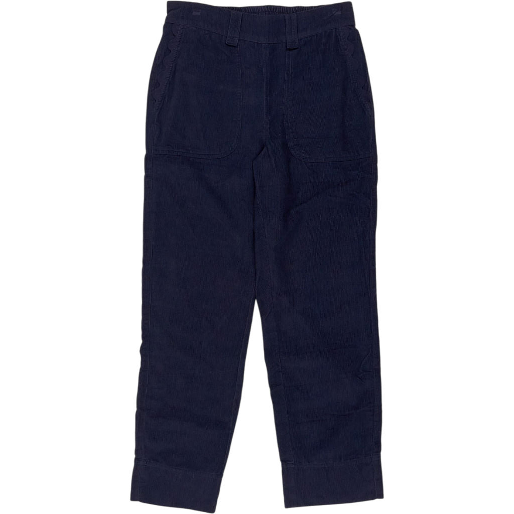 Bonté Navy Edina RicRac Trousers
