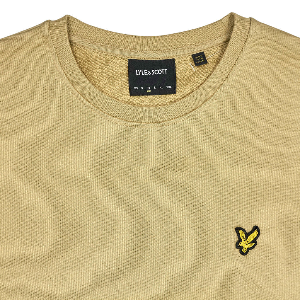 Lyle & Scott Beige Crew Neck Sweatshirt
