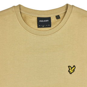 Lyle & Scott Beige Crew Neck Sweatshirt