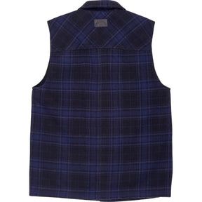 The Upside Blue Check Vest XS