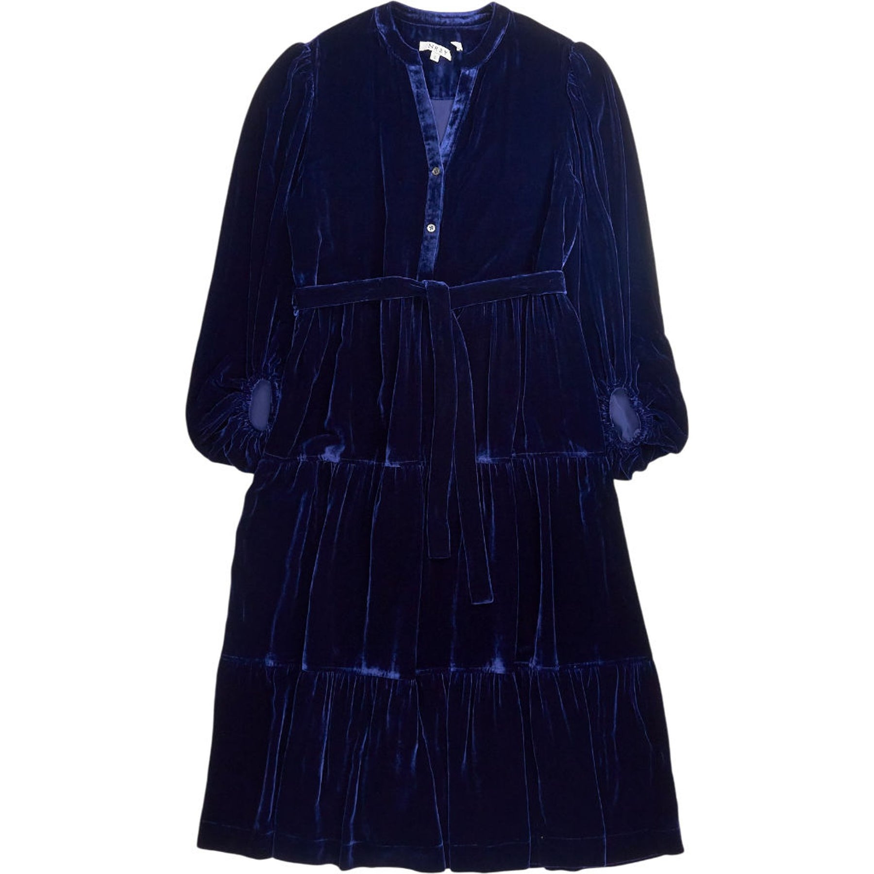 NRBY Blue Velvet Dress